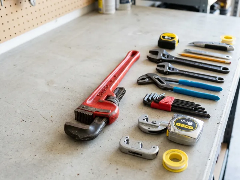Professional plumbers in Sudley, VA equipped with top-tier tools for residential and commercial plumbing services.